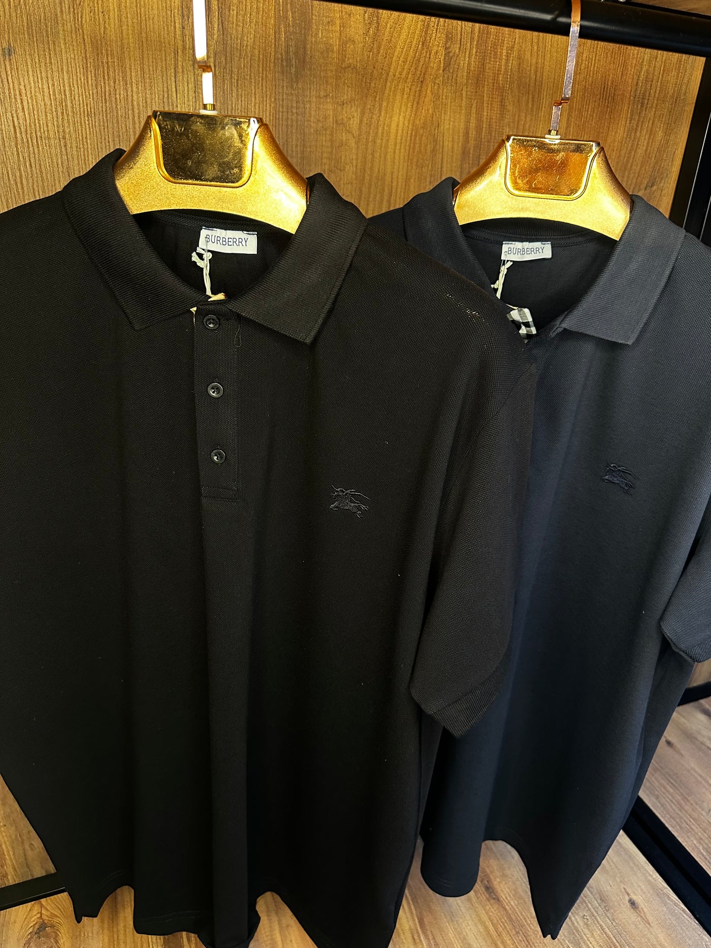 Brberry Premium İthal Battal Beden Polo Yaka T-Shirt