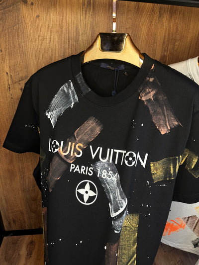 LV Premium İthal Battal Beden T-Shirt