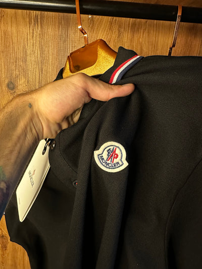 Mncler Premium İthal Battal Beden Polo Yaka T-Shirt