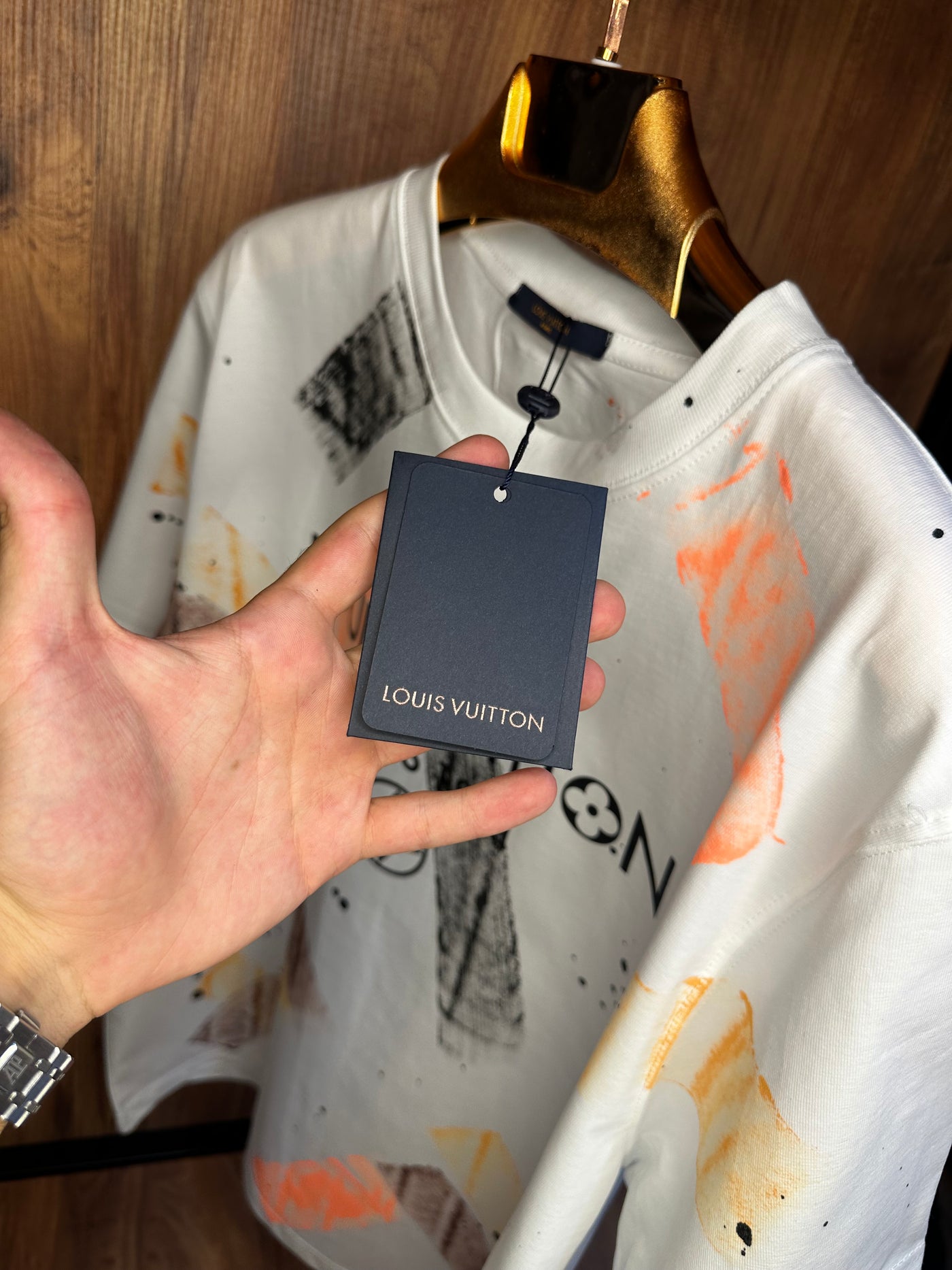 LV Premium İthal Battal Beden T-Shirt