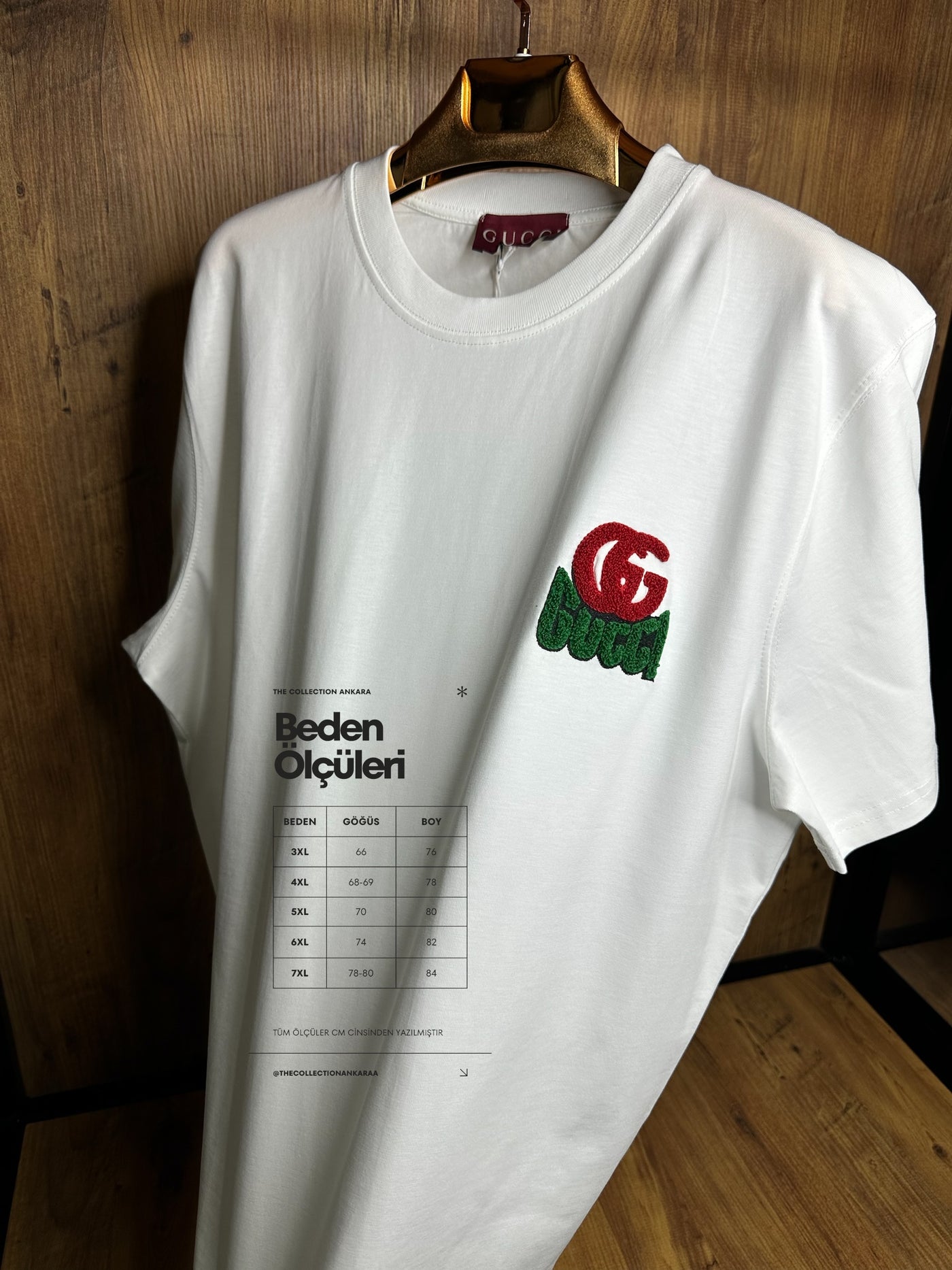 Gvcci Premium İthal Battal Beden T-Shirt
