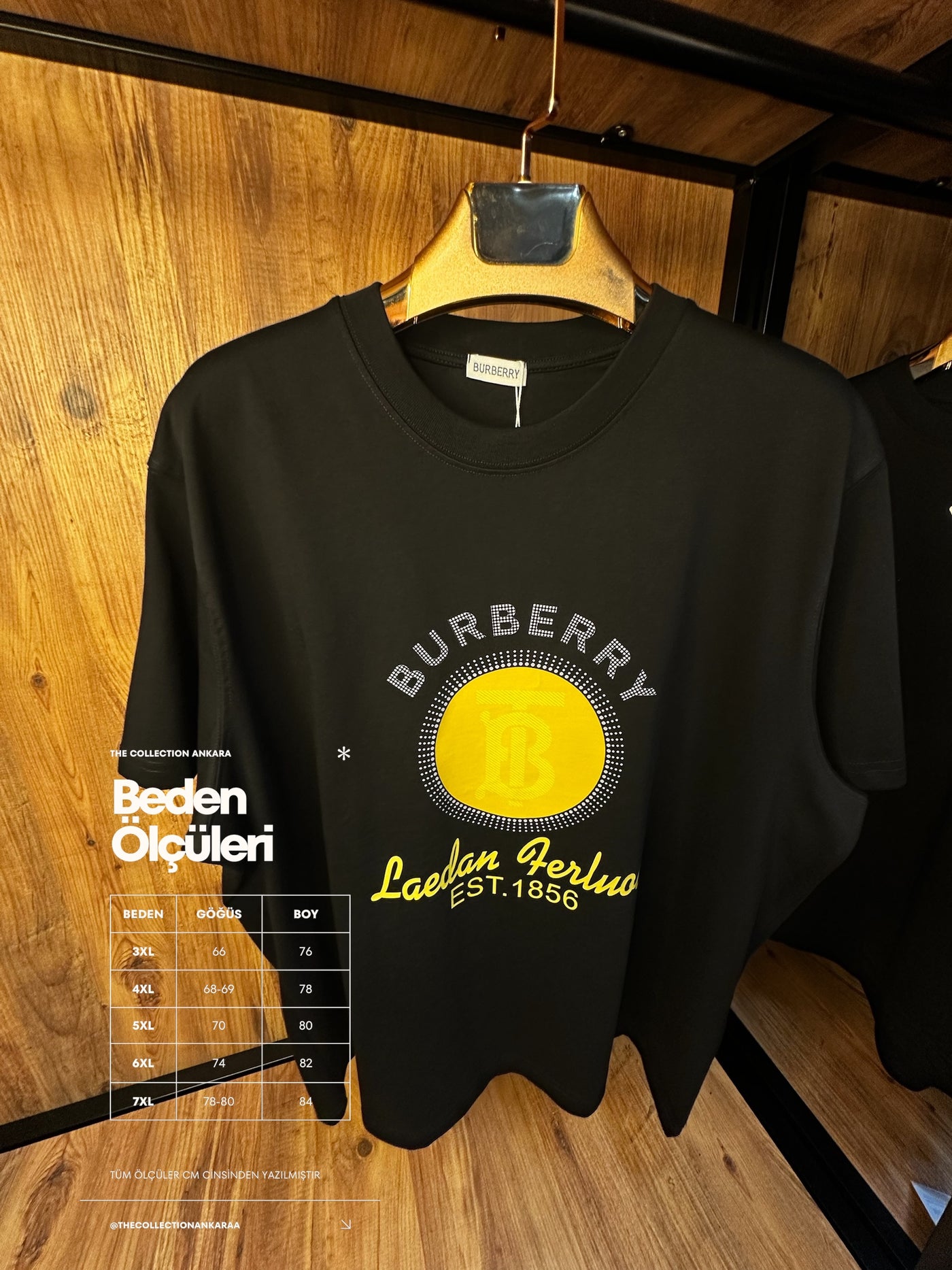 Brberry Premium İthal Battal Beden T-Shirt