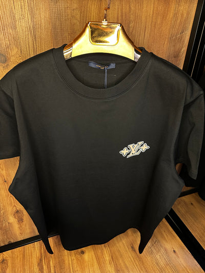 LV Premium İthal Battal Beden T-Shirt
