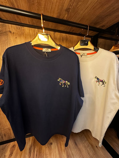 Hermes Premium İthal Battal Beden T-Shirt