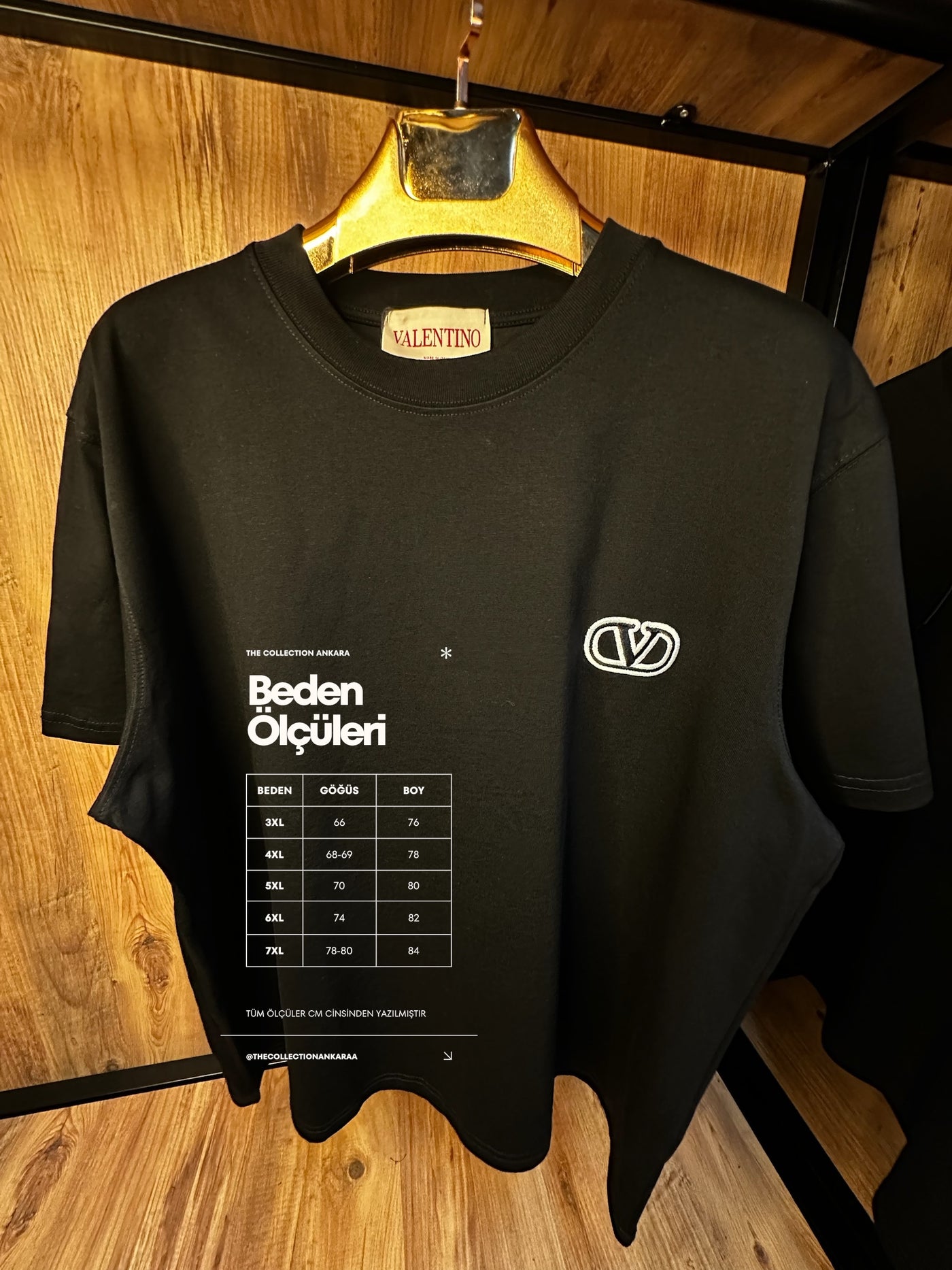 Valntino Premium İthal Battal Beden T-Shirt