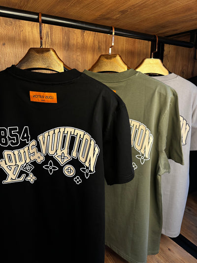LV Premium İthal Battal Beden T-Shirt