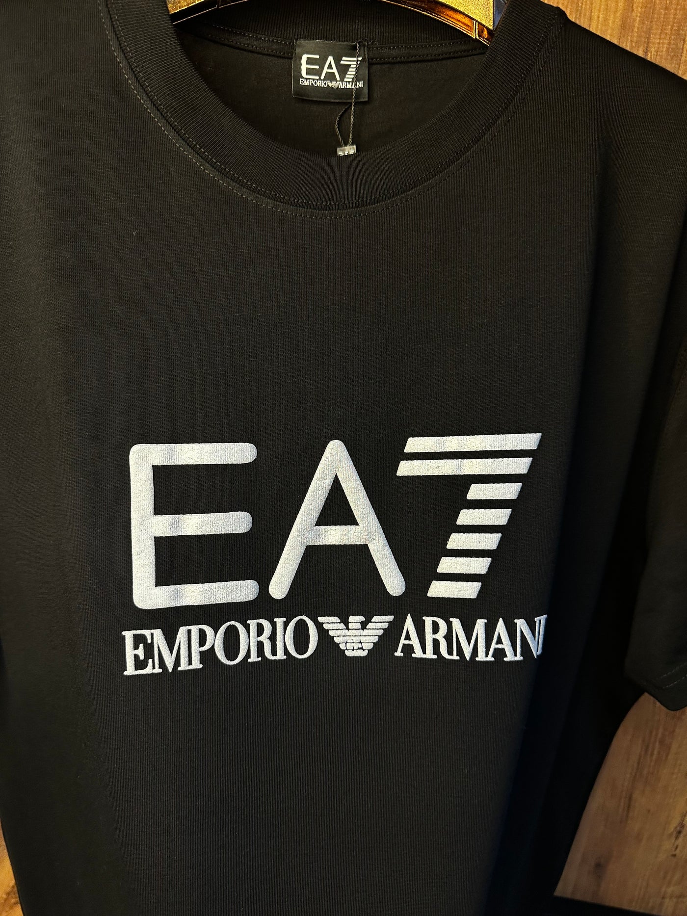 EA7 Premium İthal Battal Beden T-Shirt