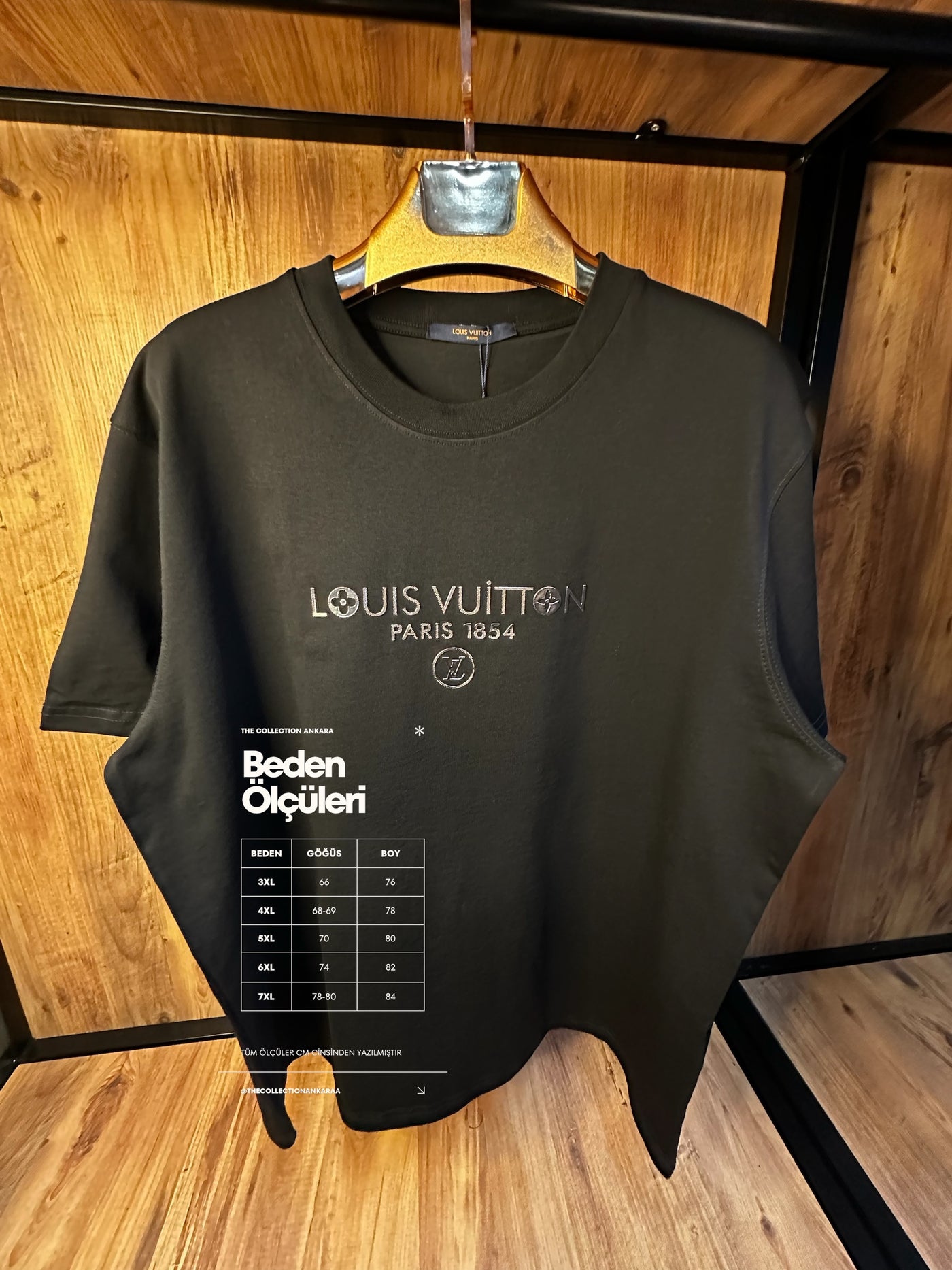 LV Premium İthal Battal Beden T-Shirt
