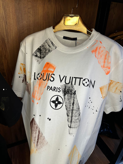 LV Premium İthal Battal Beden T-Shirt