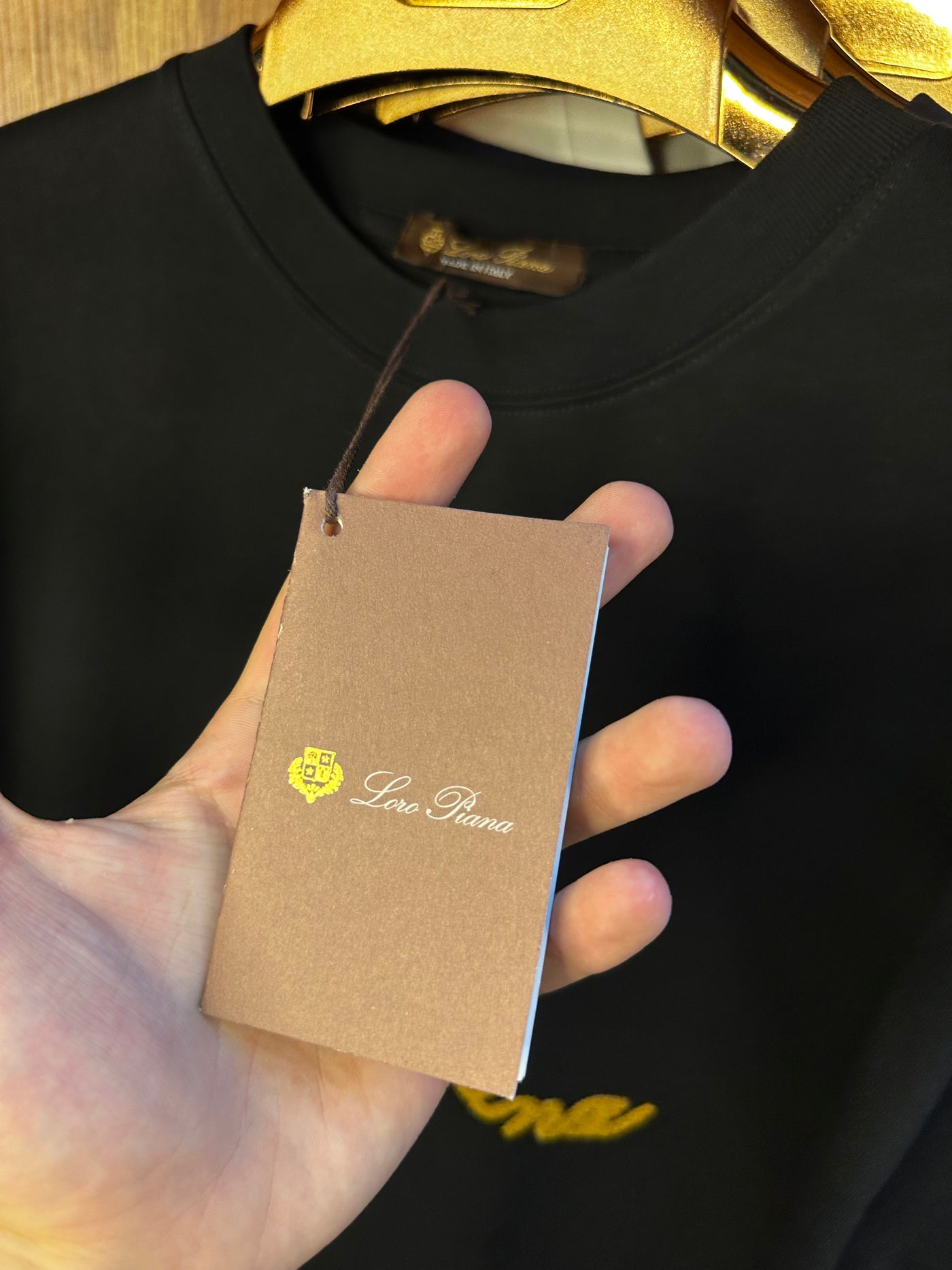 Lro Piana Premium İthal Battal Beden T-Shirt