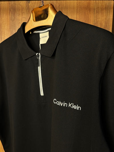 CK Premium İthal Battal Beden Polo Yaka T-Shirt