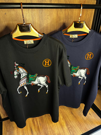 Hermes Premium İthal Battal Beden T-Shirt