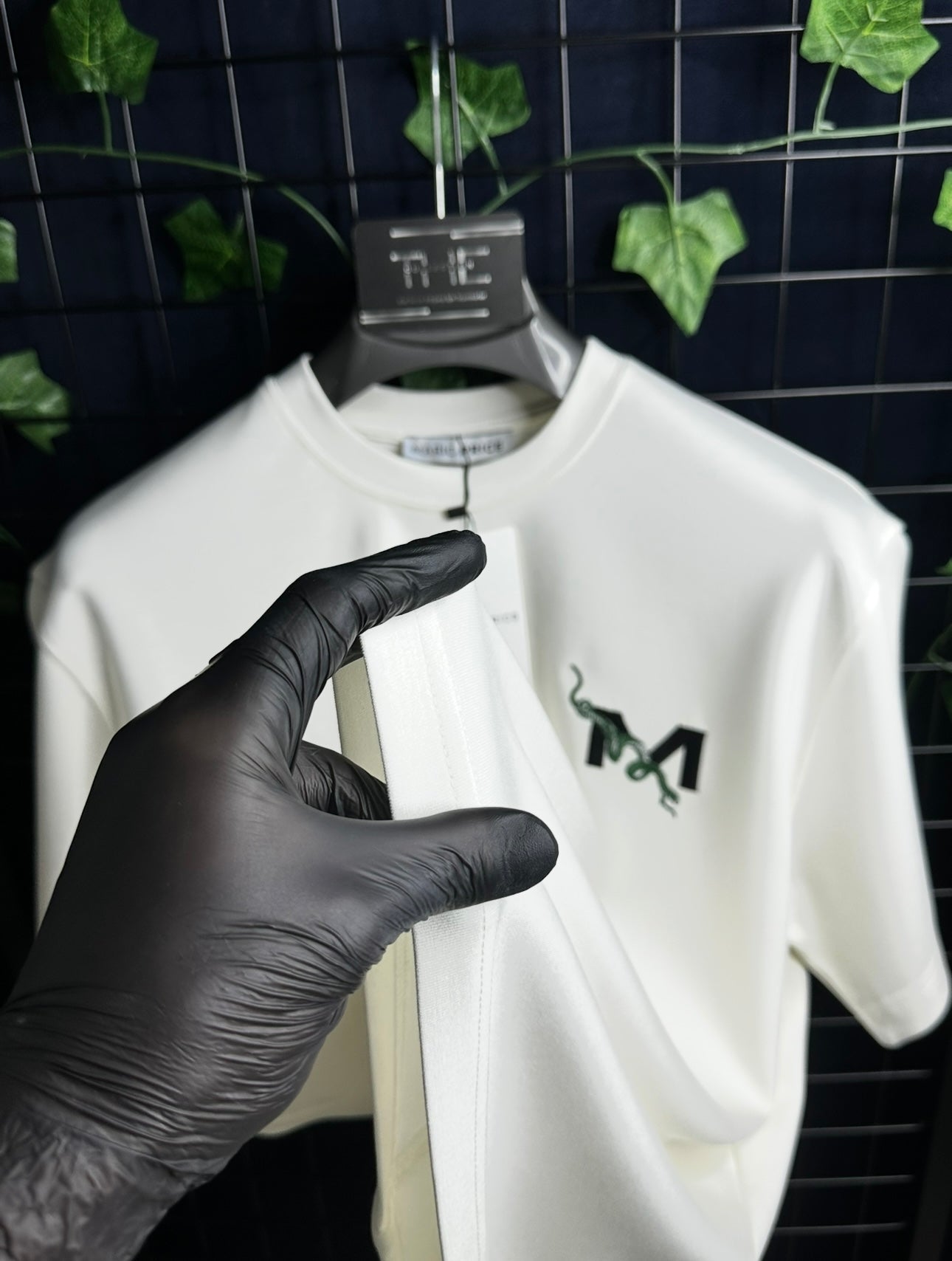 Mario Price Nakış Logo Premium T-Shirt