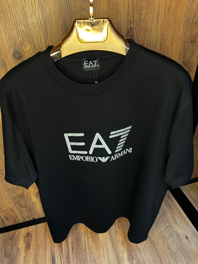 EA7 Premium İthal Battal Beden T-Shirt