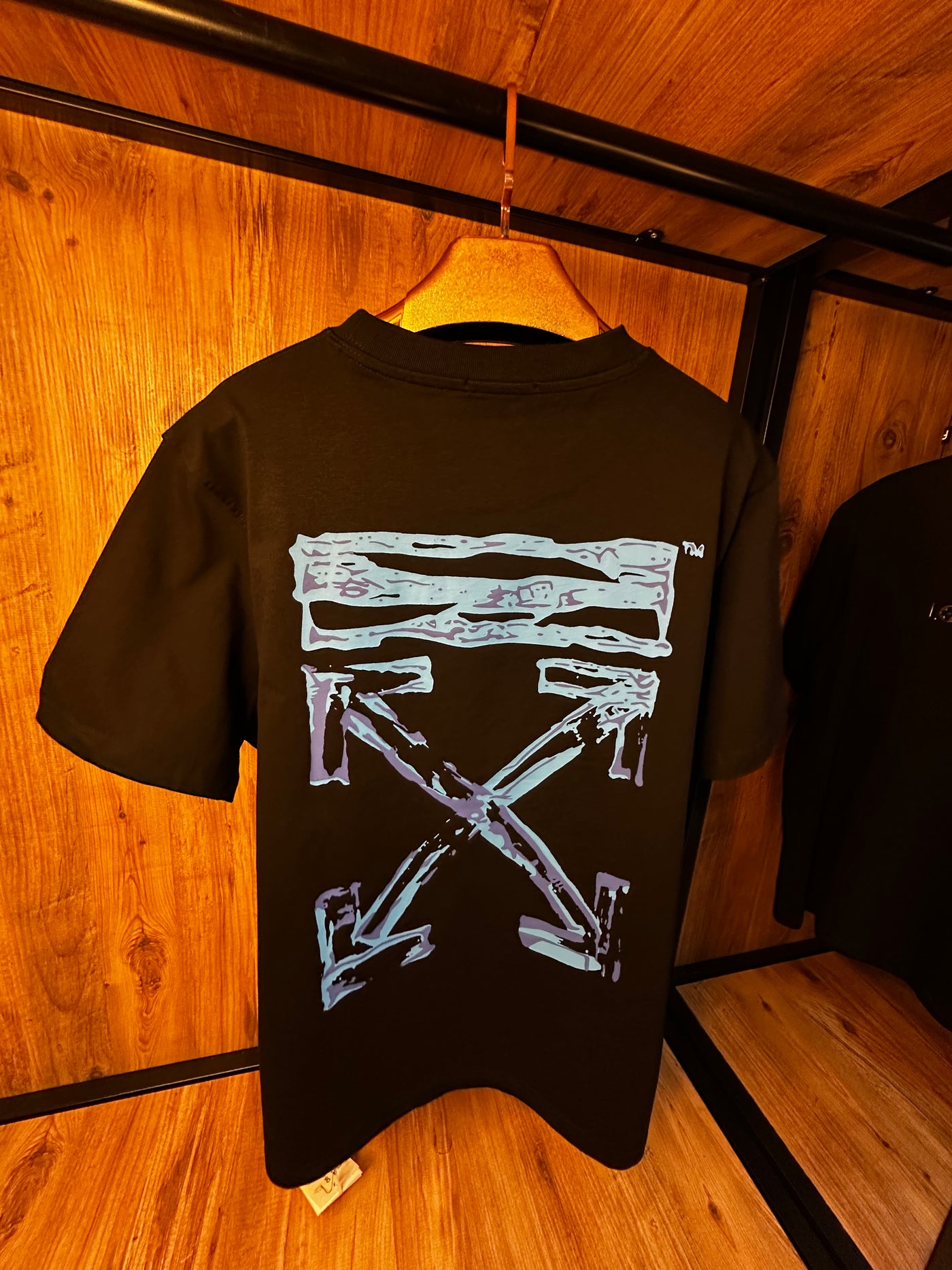 Off-Whte Premium İthal Battal Beden T-Shirt