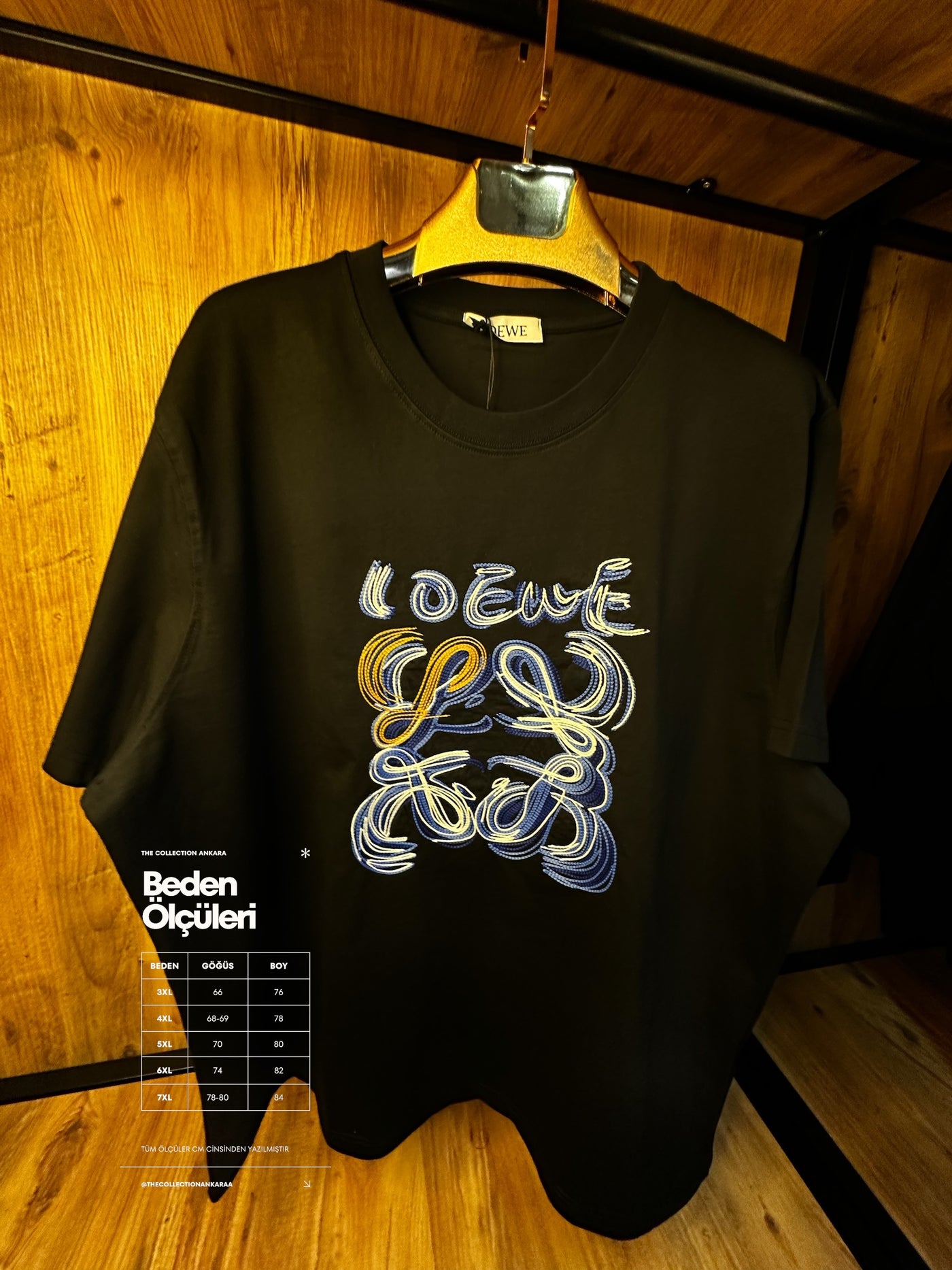 Loewe Premium İthal Battal Beden T-Shirt