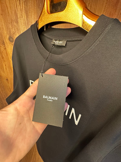 BalmainParis Premium İthal Battal Beden T-Shirt