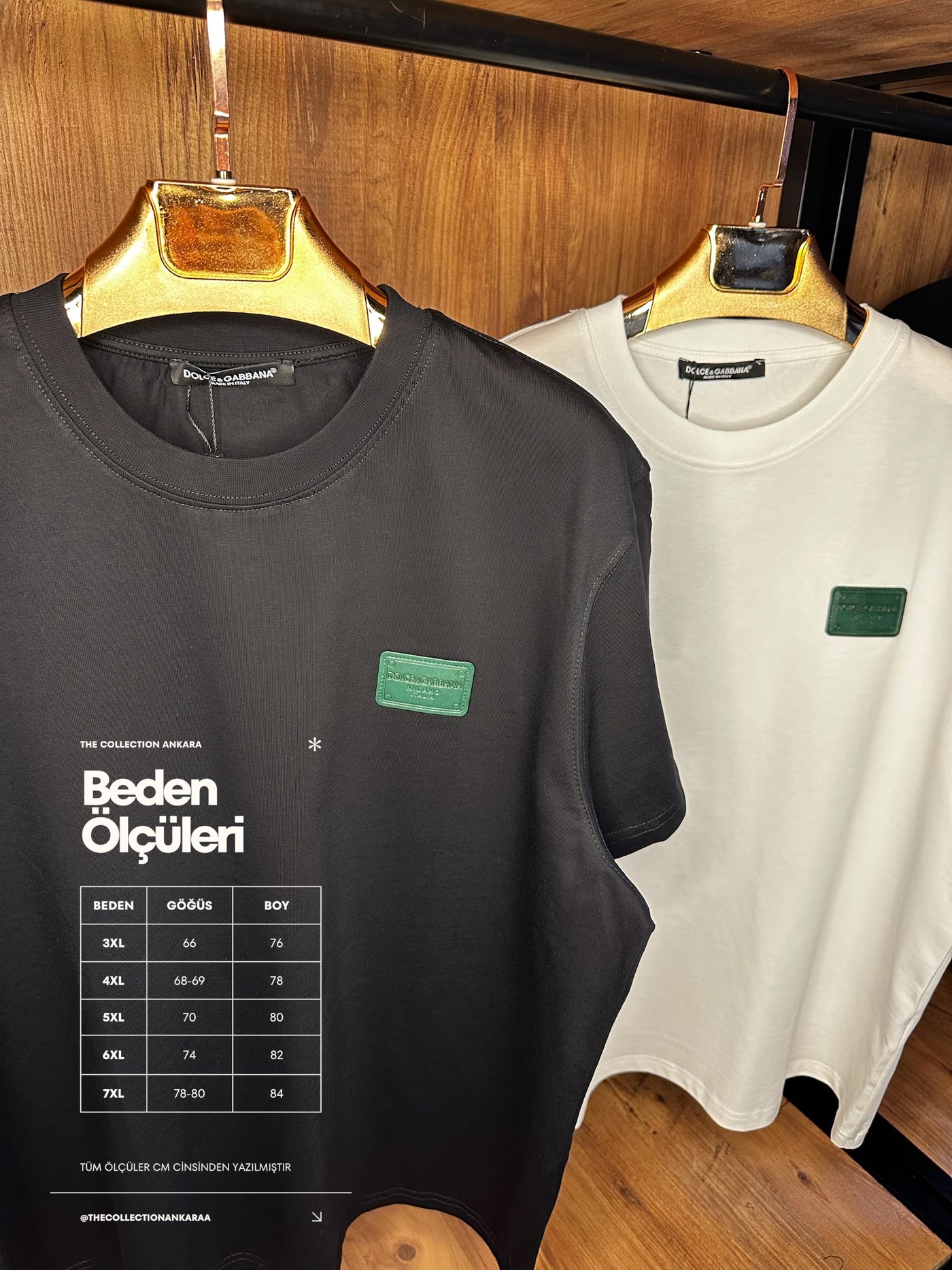 D&G Premium İthal Battal Beden T-Shirt