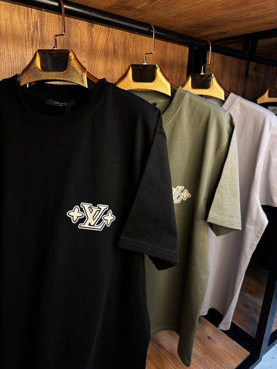 LV Premium İthal Battal Beden T-Shirt