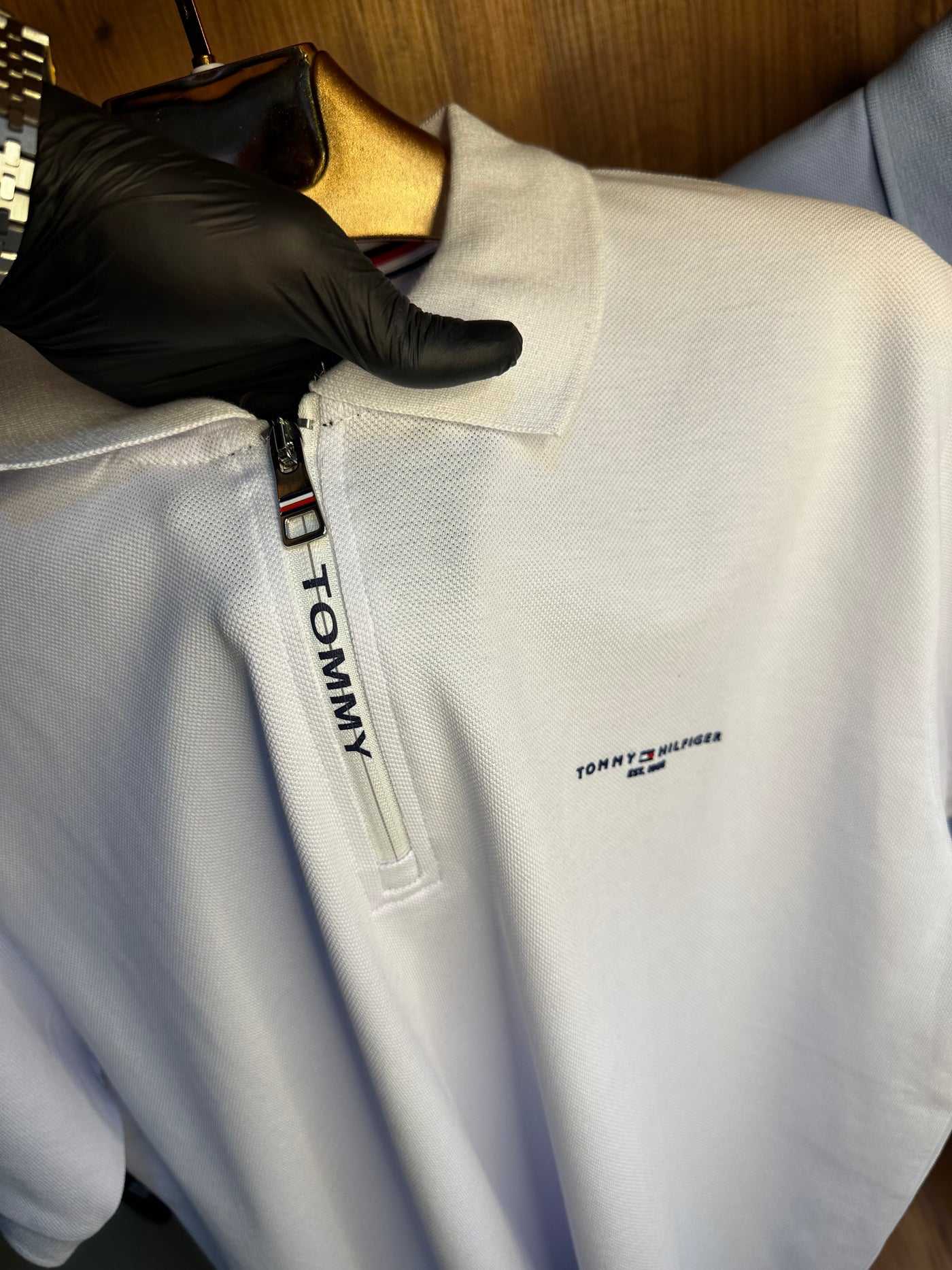 Tommy H. Premium İthal Battal Beden Polo Yaka T-Shirt