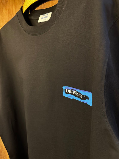 Off-Whte Premium İthal Battal Beden T-Shirt