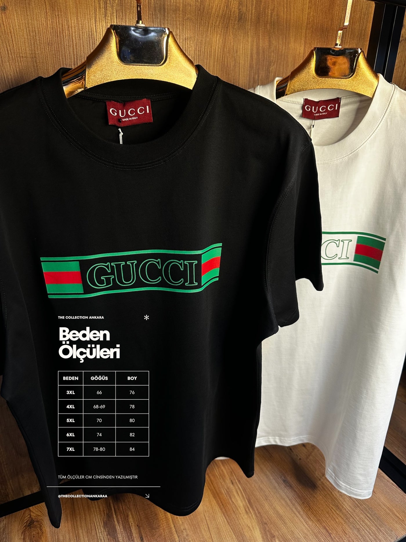 Gvcci Premium İthal Battal Beden T-Shirt
