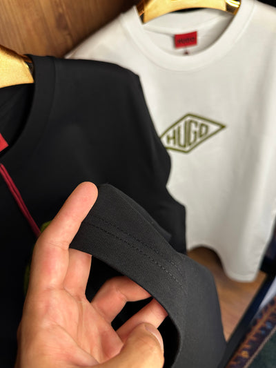 Hugo B. Premium İthal Battal Beden T-Shirt