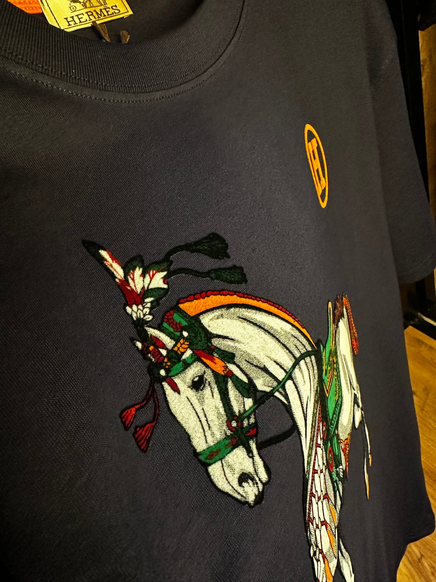 Hermes Premium İthal Battal Beden T-Shirt