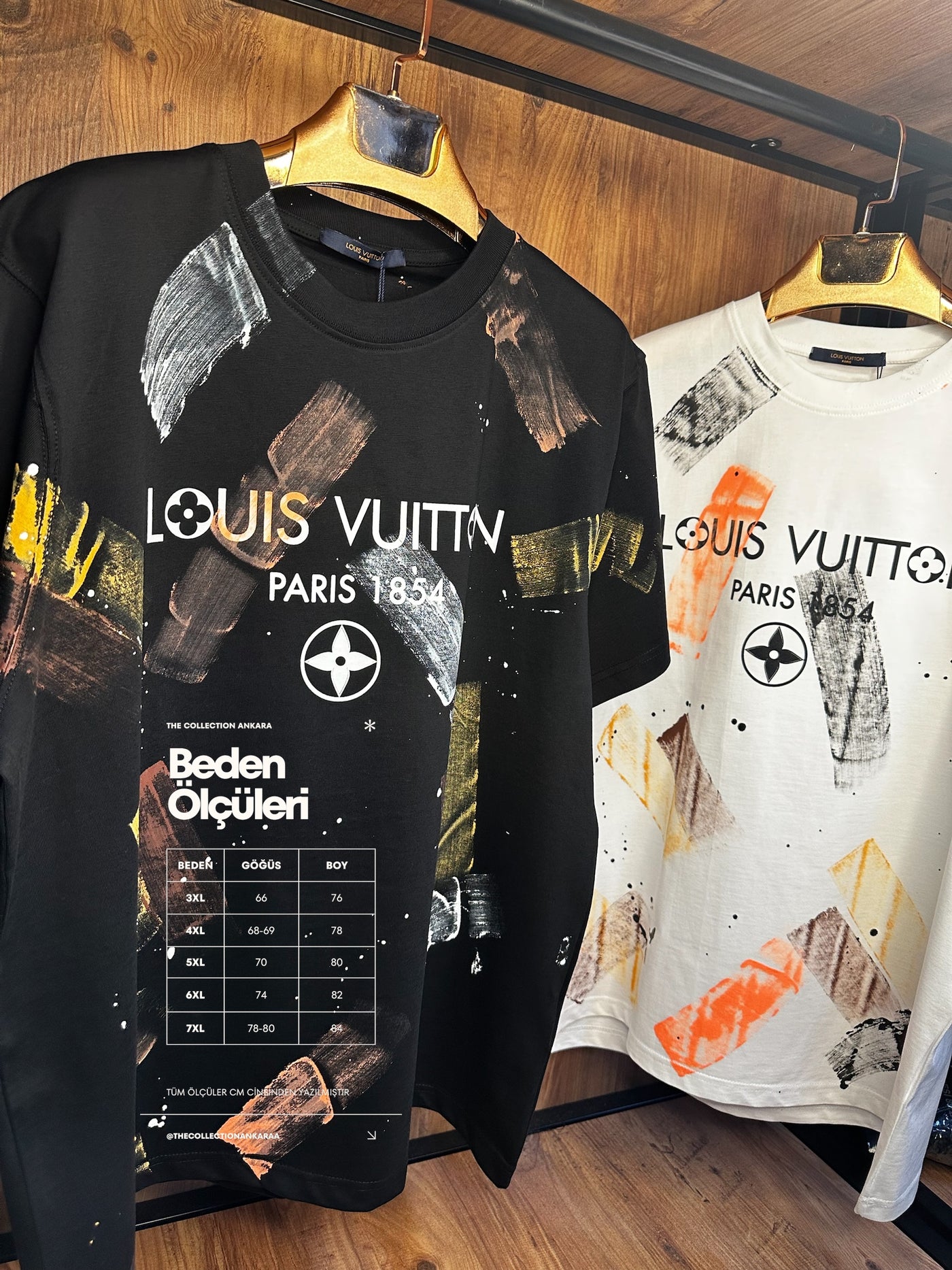 LV Premium İthal Battal Beden T-Shirt