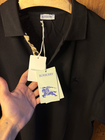 Brberry Premium İthal Battal Beden Polo Yaka T-Shirt