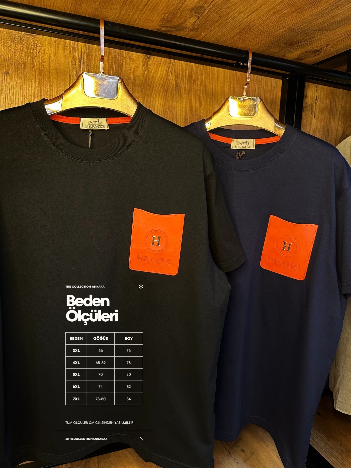 Hermes Premium İthal Battal Beden T-Shirt