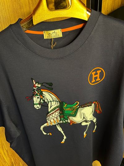Hermes Premium İthal Battal Beden T-Shirt