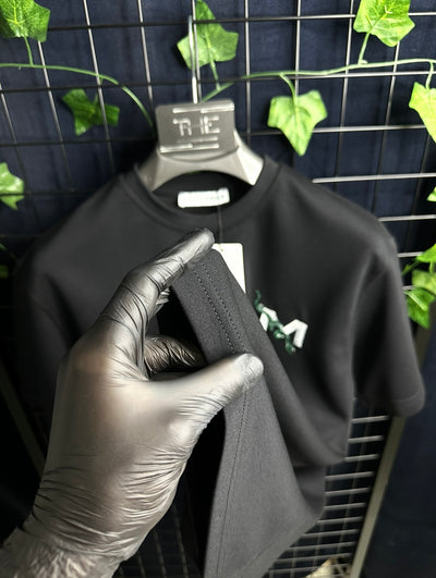 Mario Price Nakış Logo Premium T-Shirt