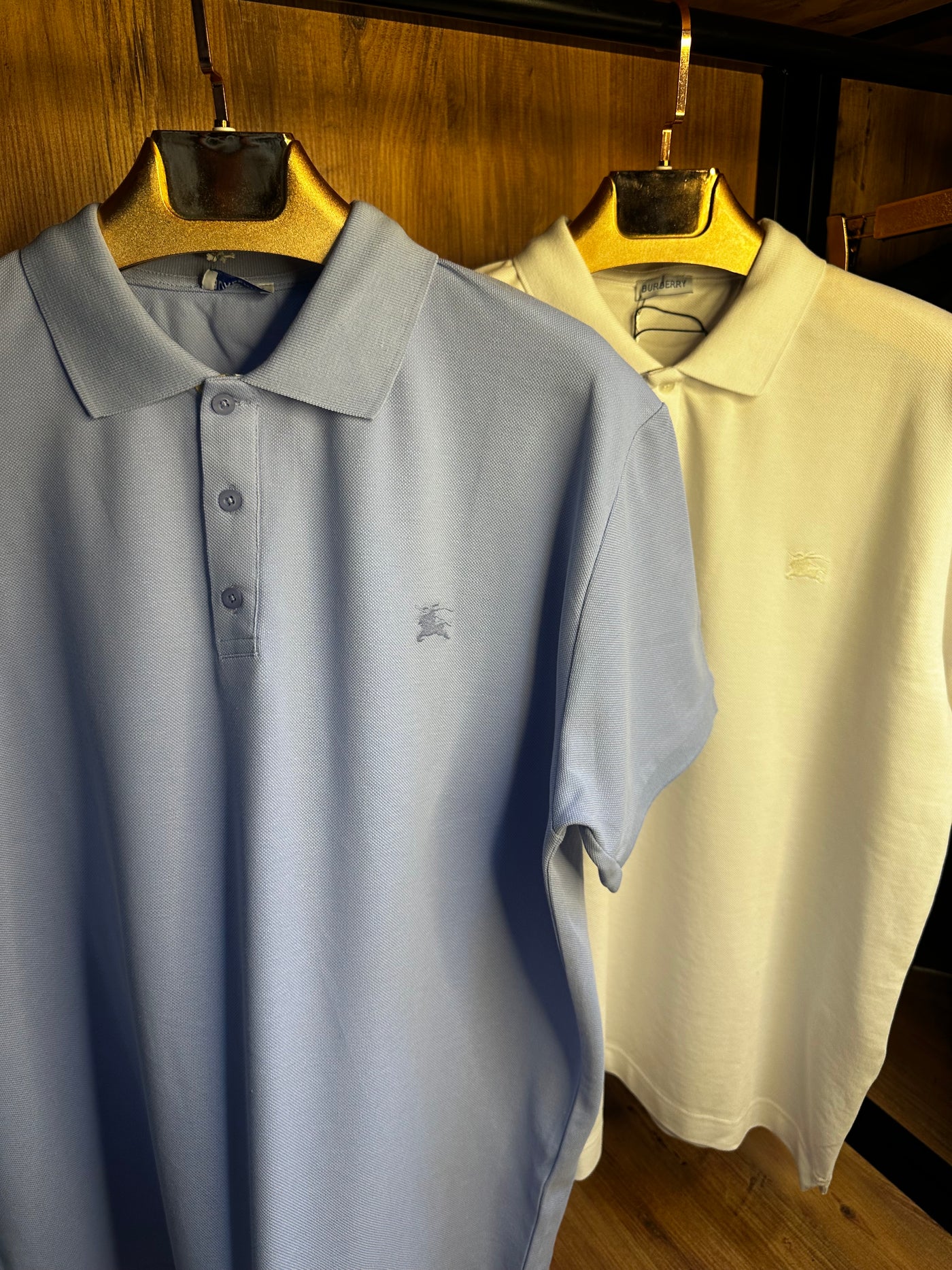 Brberry Premium İthal Battal Beden Polo Yaka T-Shirt