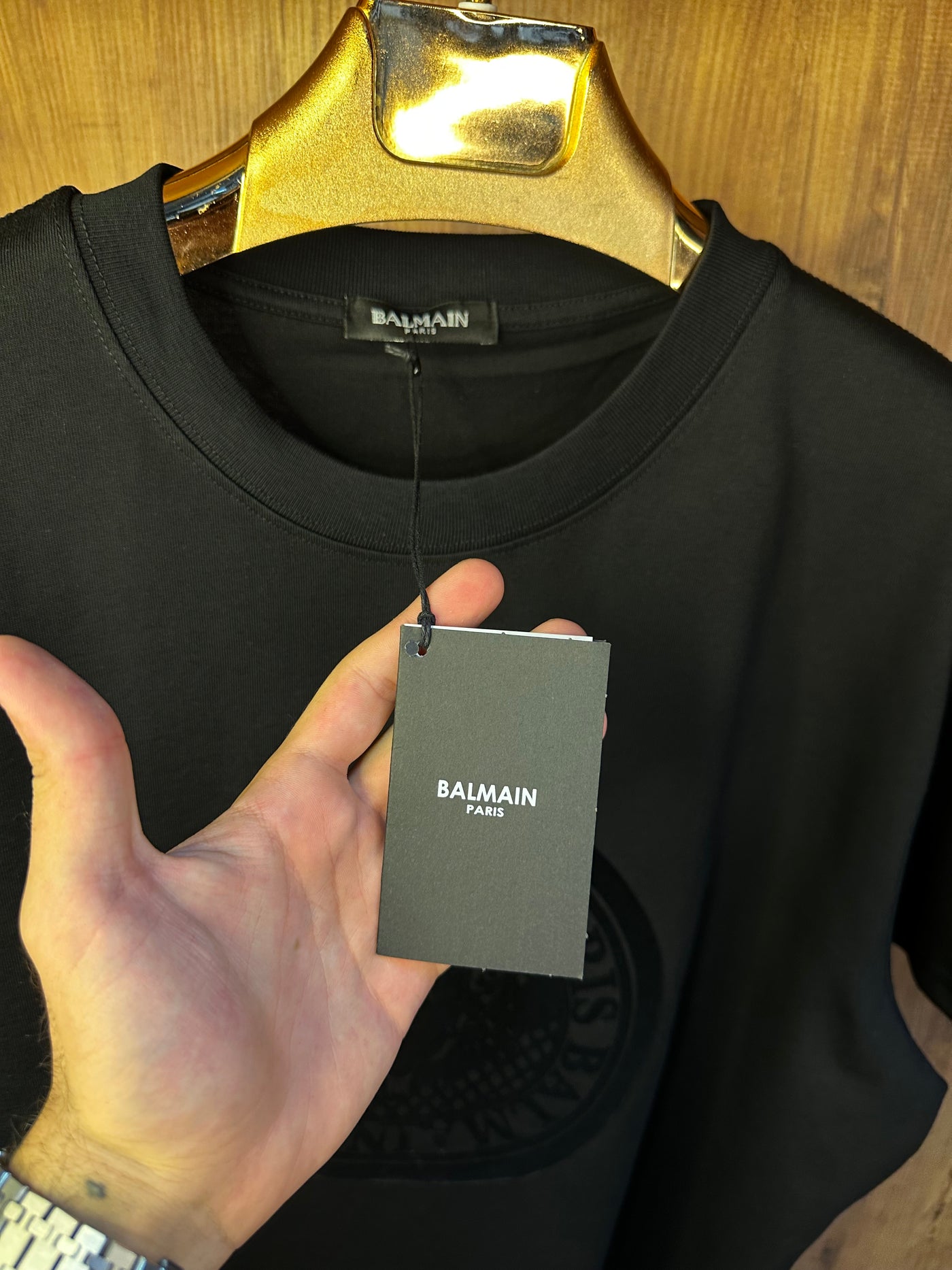BalmainParis Premium İthal Battal Beden T-Shirt