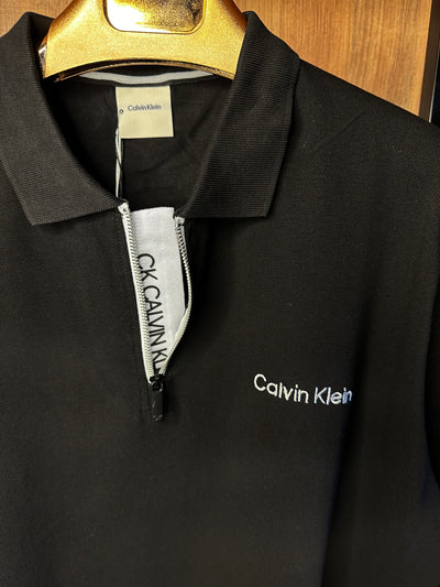 CK Premium İthal Battal Beden Polo Yaka T-Shirt