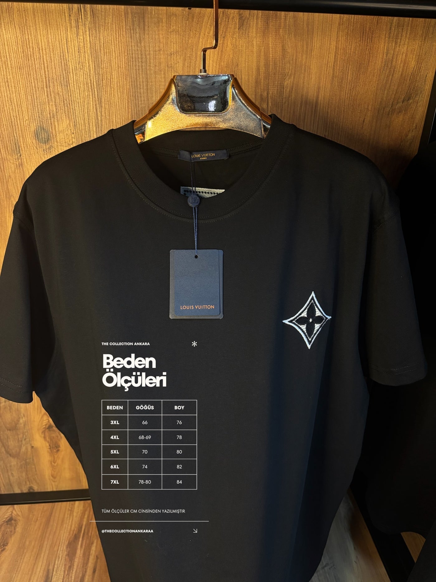 LV Premium İthal Battal Beden T-Shirt